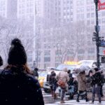 photo of people walking near building